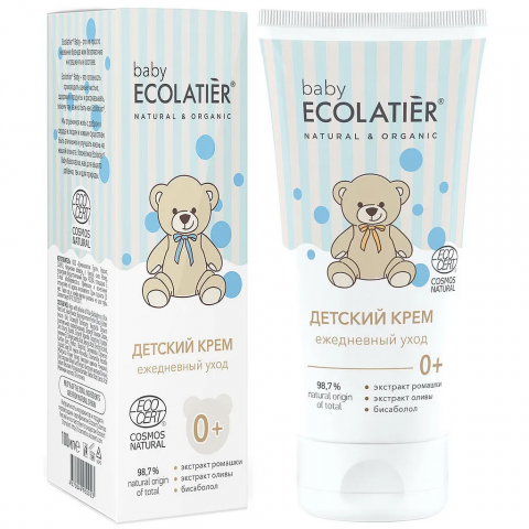 Крем детский 0+ Ecolatier baby Ежедневный уход 100 мл Крем детский 0+ Ecolatier baby Ежедневный уход 100 мл