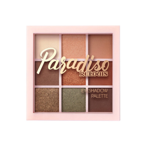 Палетка теней для век Relouis Paradiso тон 03 Warm Палетка теней для век Relouis Paradiso тон 03 Warm