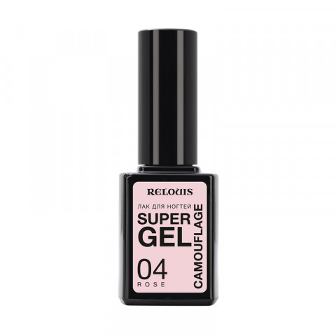 Лак д/ногтей Relouis Super Gel Camouflage тон 04 rose Лак д/ногтей Relouis Super Gel Camouflage тон 04 rose