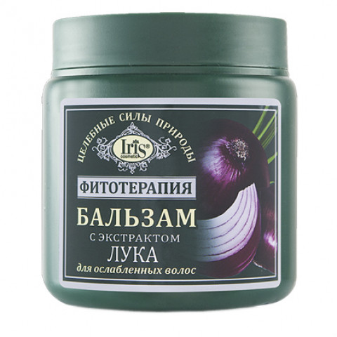 Бальзам для волос IRIS Фитотерапия с экстрактом лука 500 мл