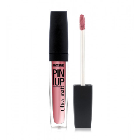 Блеск для губ Luxvisage Pin-Up тон 19 пыльная роза 5 г