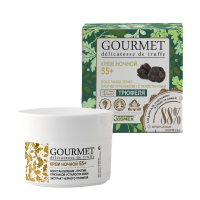 Крем для лица ночной 55+ Белкосмекс Gourmet Восстановление против признаков усталости кожи экстракт черного трюфеля 48 г