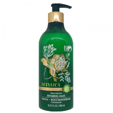 Маска-восстановление для волос Bio World Botanica Реновация 490 мл