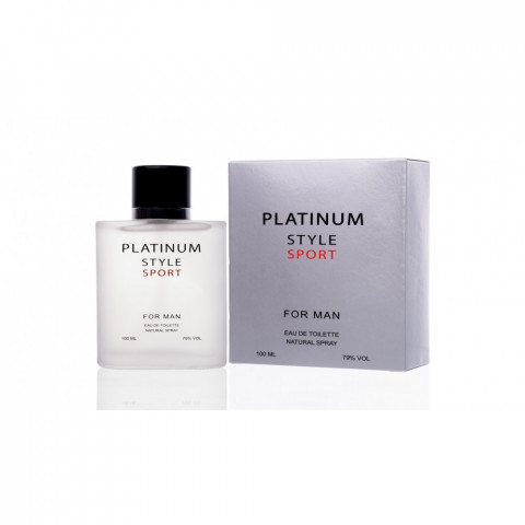 Вода парфюмерная для мужчин Platinum style 100 мл