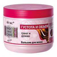 Бальзам для волос Витэкс Basic Hair Care Гранат и дрожжи Густота и объем 500 мл