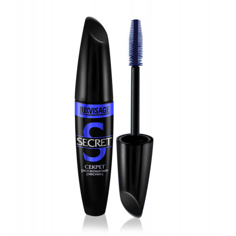 Тушь для ресниц LUX visage СЕКРЕТ синяя, 12гр