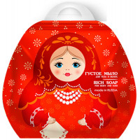 Густое мыло для тела и волос CafeMimi с маслом ростков пшеницы и экстрактом листьев березы 100 мл