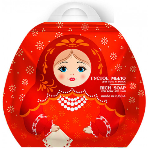 Густое мыло для тела и волос CafeMimi с маслом ростков пшеницы и экстрактом листьев березы 100 мл